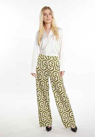 Wide Leg Pantalon 'Klassik' DreiMaster Klassik en blanc