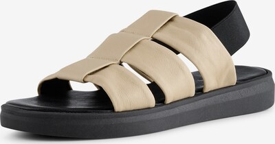 Shoe The Bear Sandales ' BRENNA ' en beige / noir, Vue avec produit