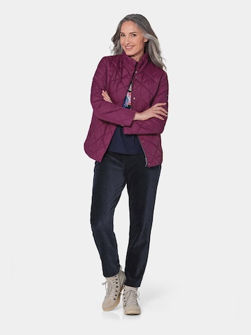 Goldner Between-Season Jacket in Purple