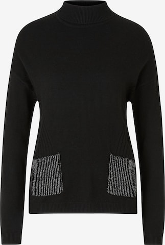 Pull-over Rick Cardona by heine en noir : devant