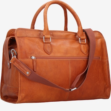 Sac week-end 'Don Pietro' mano en marron