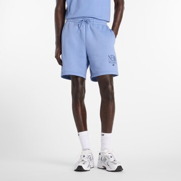 new balance Regular Shorts in Blau: Vorderseite