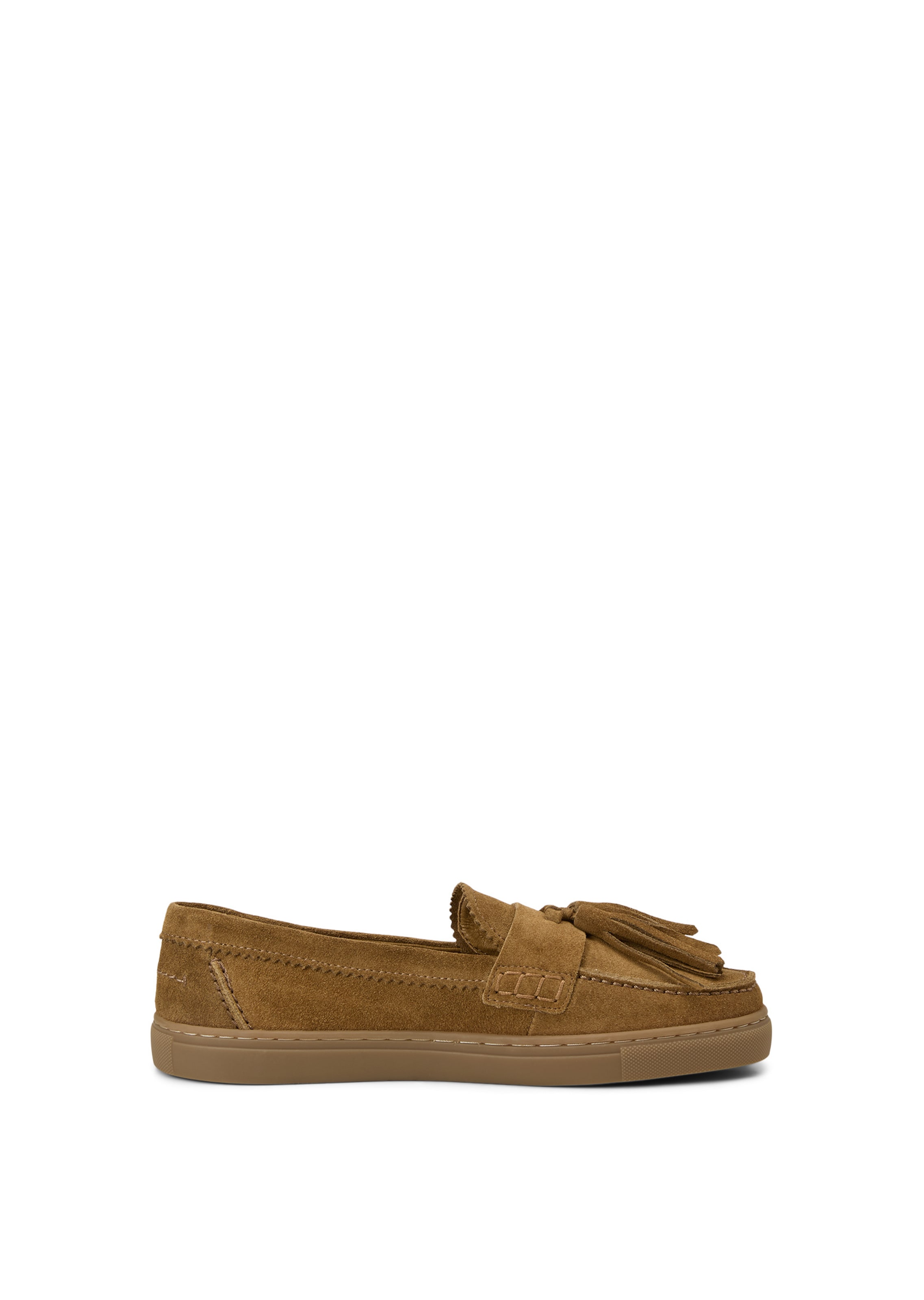 Marc O'Polo Moccasin 'Mokassin l Kara' in Brown: side