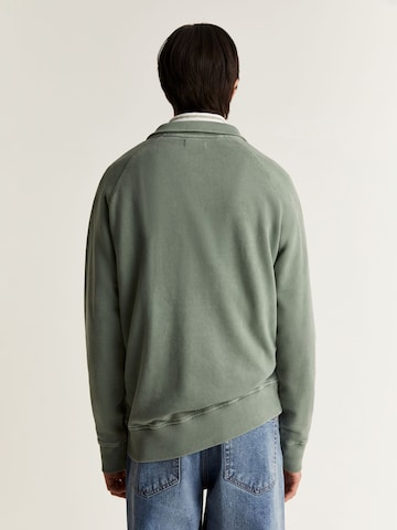 Scalpers Sweatshirt 'Neat' in Grün