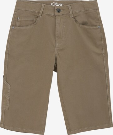 Regular Pantalon s.Oliver en marron : devant