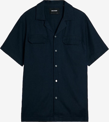 Coupe regular Chemise Lyle & Scott en bleu : devant