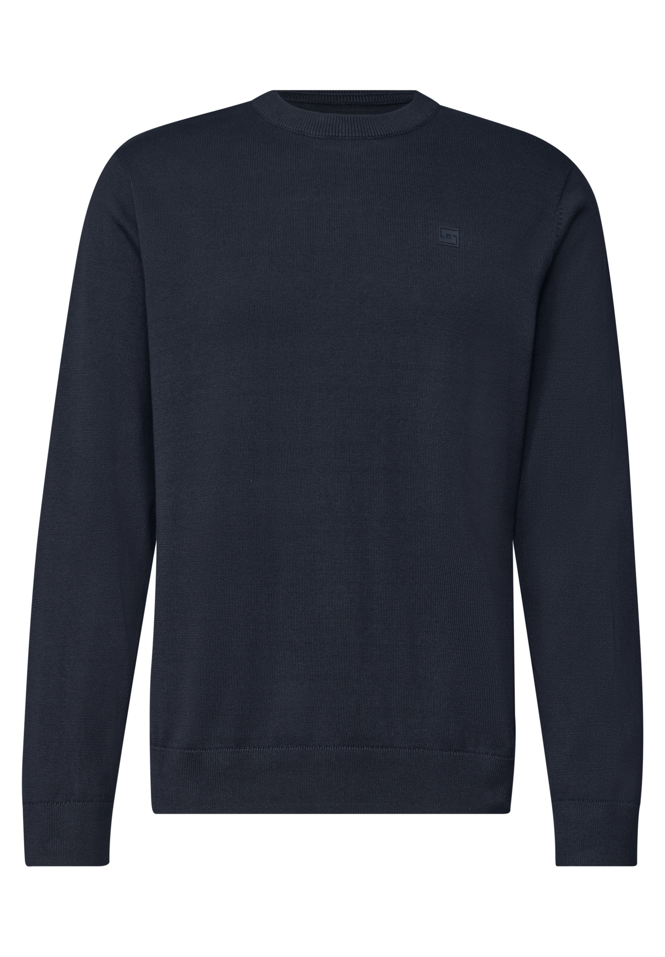 Street One MEN Pullover in Blau: Vorderseite