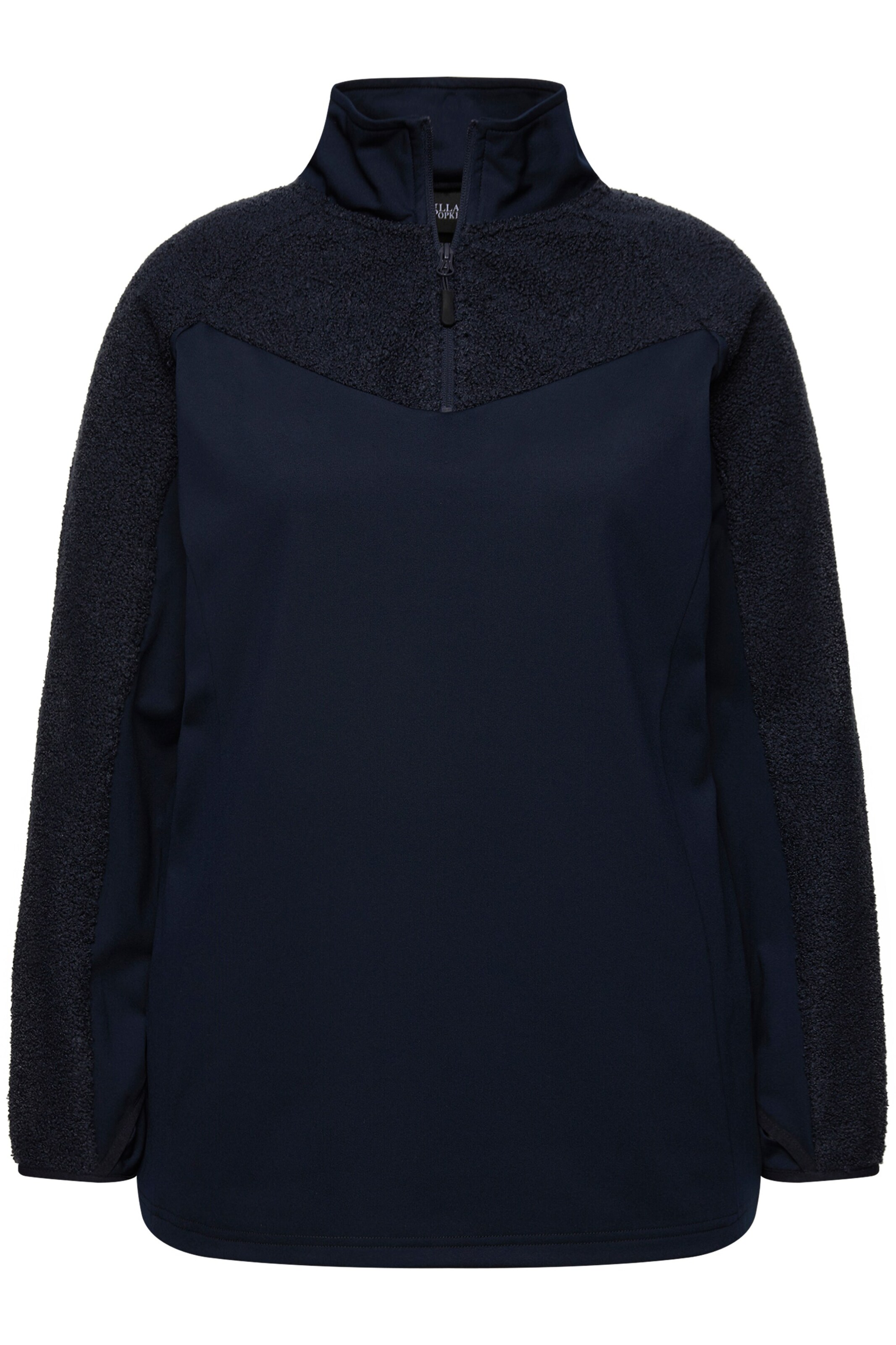 Ulla Popken Sweatshirt in Blue: front