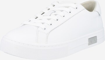 Sneaker bassa di ARMANI EXCHANGE in bianco: frontale