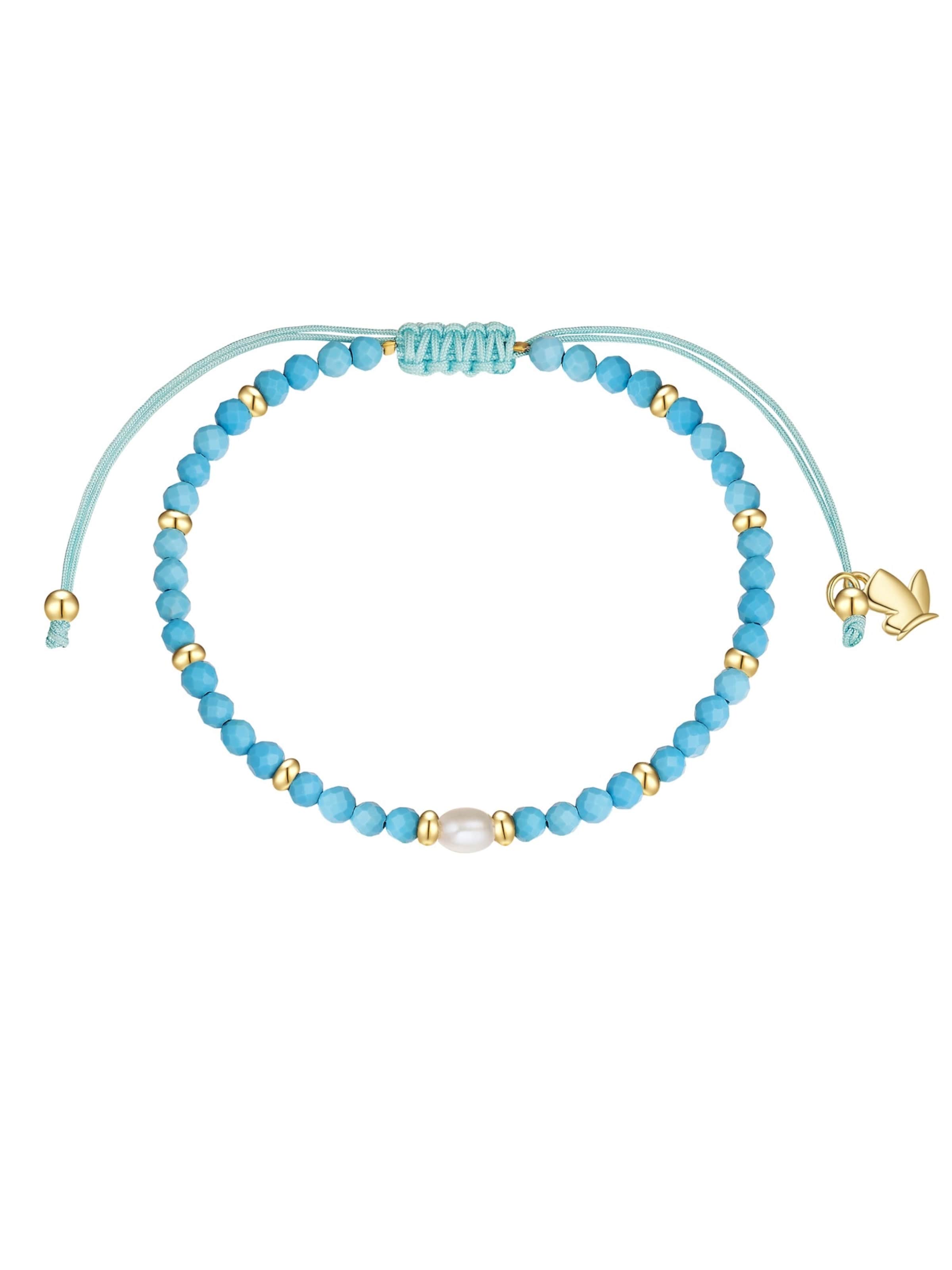 Glanzstücke München Armband in Blau: Vorderseite