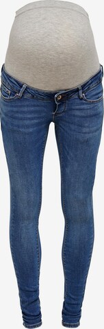 Only Maternity Skinny Jeans 'Paola' in Blau