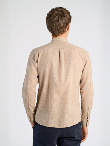 Lindbergh Regular fit Overhemd in Beige