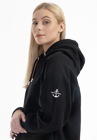 DreiMaster Maritim Sweatshirt in Zwart