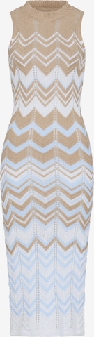 Cloud5ive Knit dress in Beige: front
