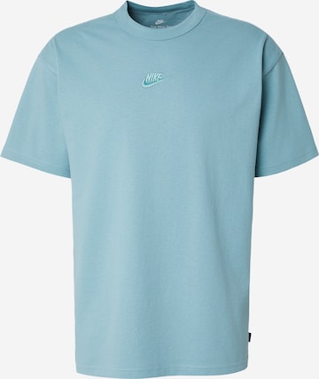 Nike Sportswear Μπλουζάκι 'Premium Essentials' σε πράσινο: μπροστά