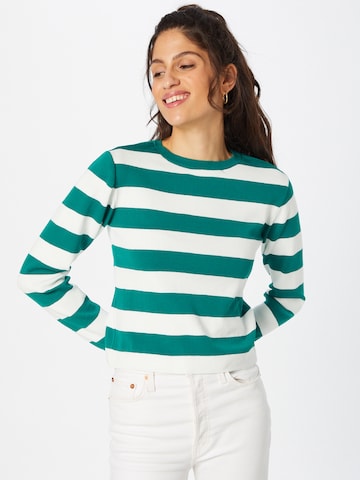 DeFacto Sweater in Green: front