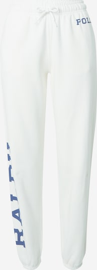 Polo Ralph Lauren Pantalon en bleu / blanc, Vue avec produit