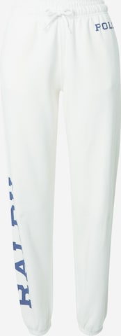 Polo Ralph Lauren - Tapered Calças em branco: frente