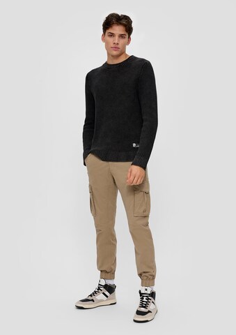 Pullover di QS in nero