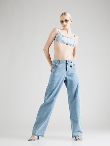 Fiorucci Wide leg Jeans in Blauw