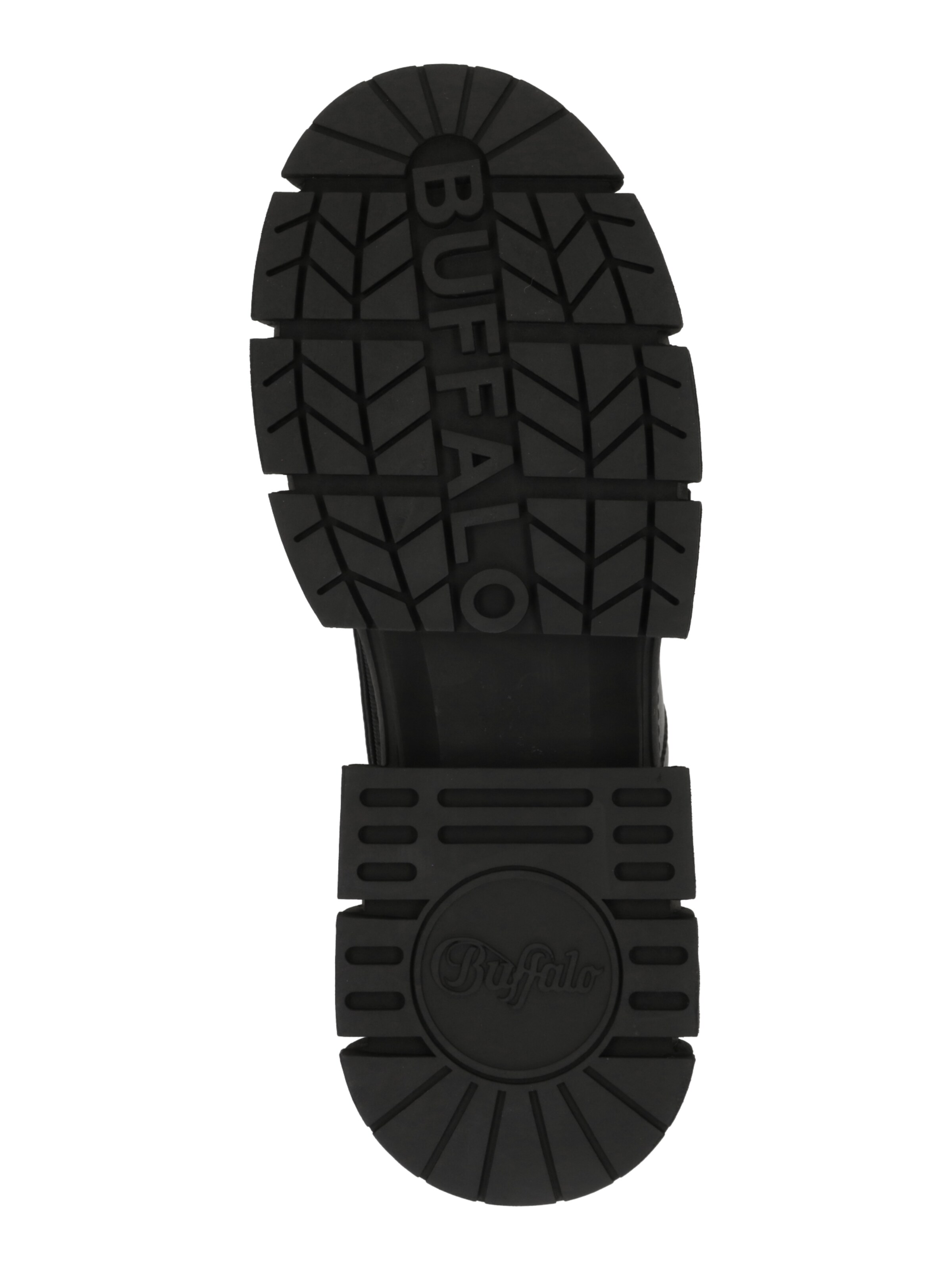 juoda BUFFALO Auliniai batai su raišteliais 'GOSPHER'