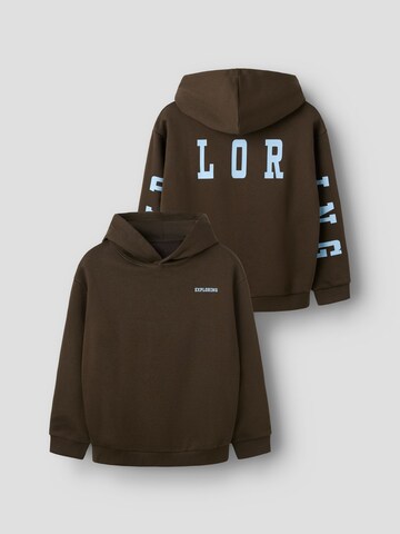 NAME IT - Sudadera en marrón