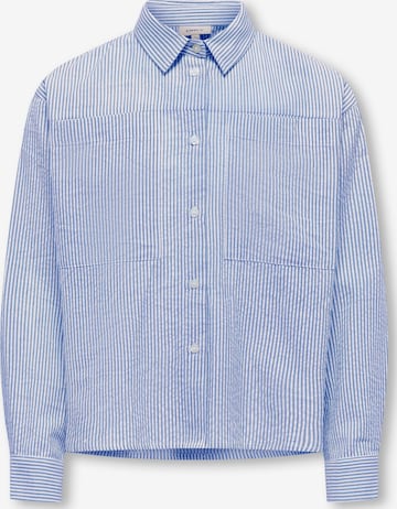 ONLY GIRLS Bluse 'KOGSmilla' i blå: forside