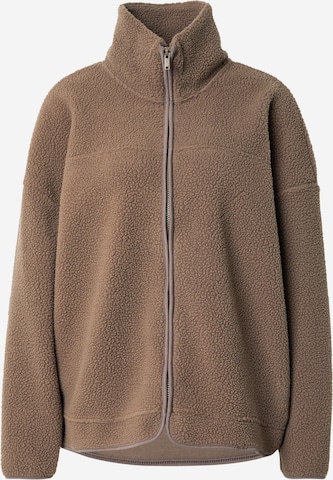 Jachetă  fleece 'NMCOZY' de la Noisy may pe gri: față