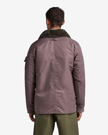 G-Star RAW Between-Season Jacket in Purple