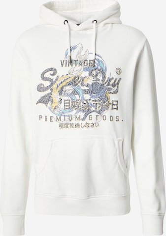 Superdry Sweatshirt 'TOKYO' in Grey: front