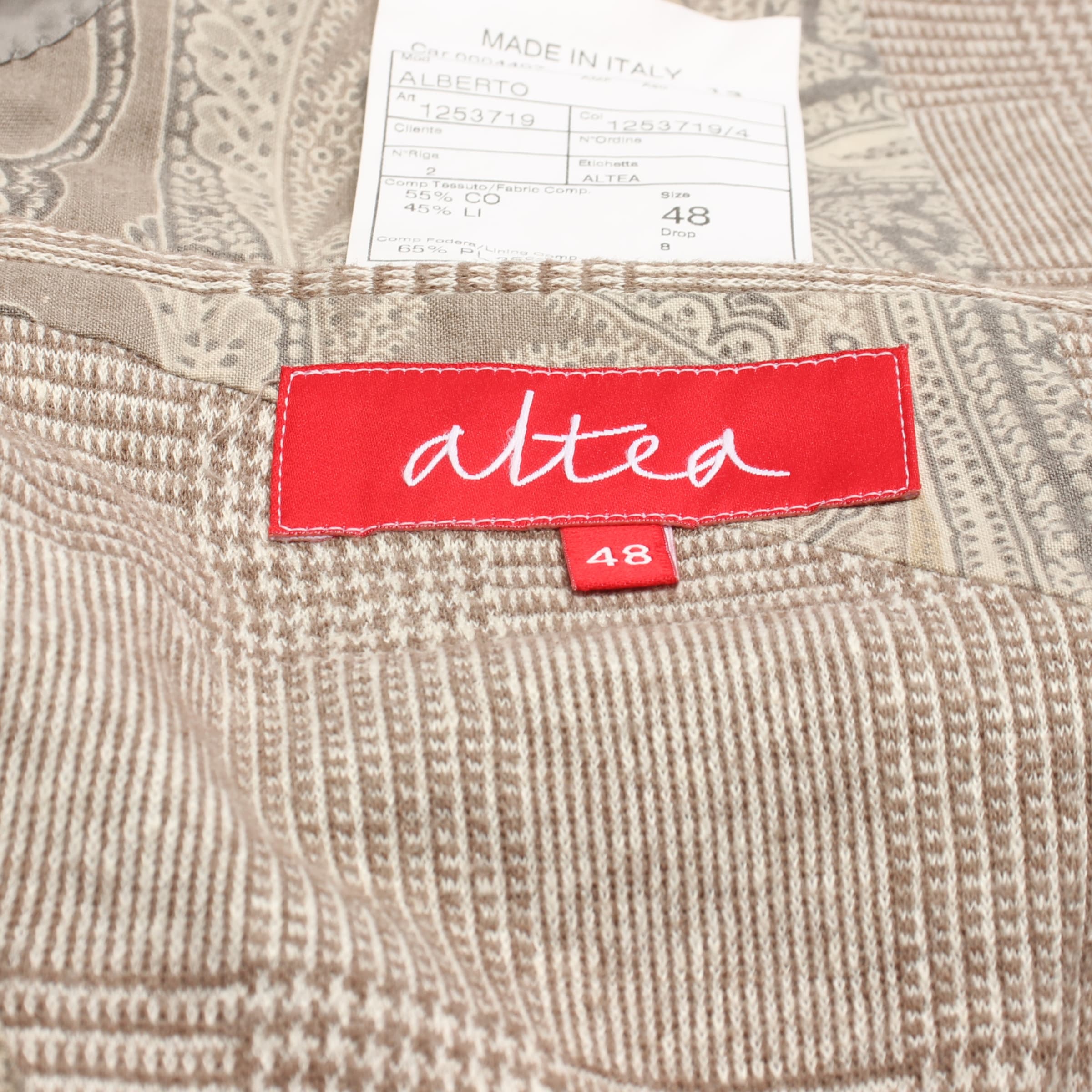 altea Suit Jacket in M in Brown