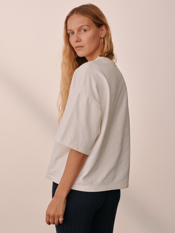 ABOUT YOU x Marie von Behrens Shirt 'Dana' in White