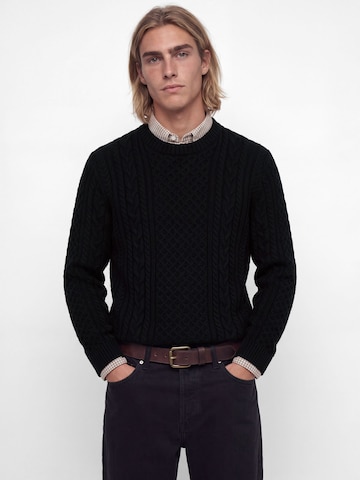 Pull-over JACK & JONES en noir : devant