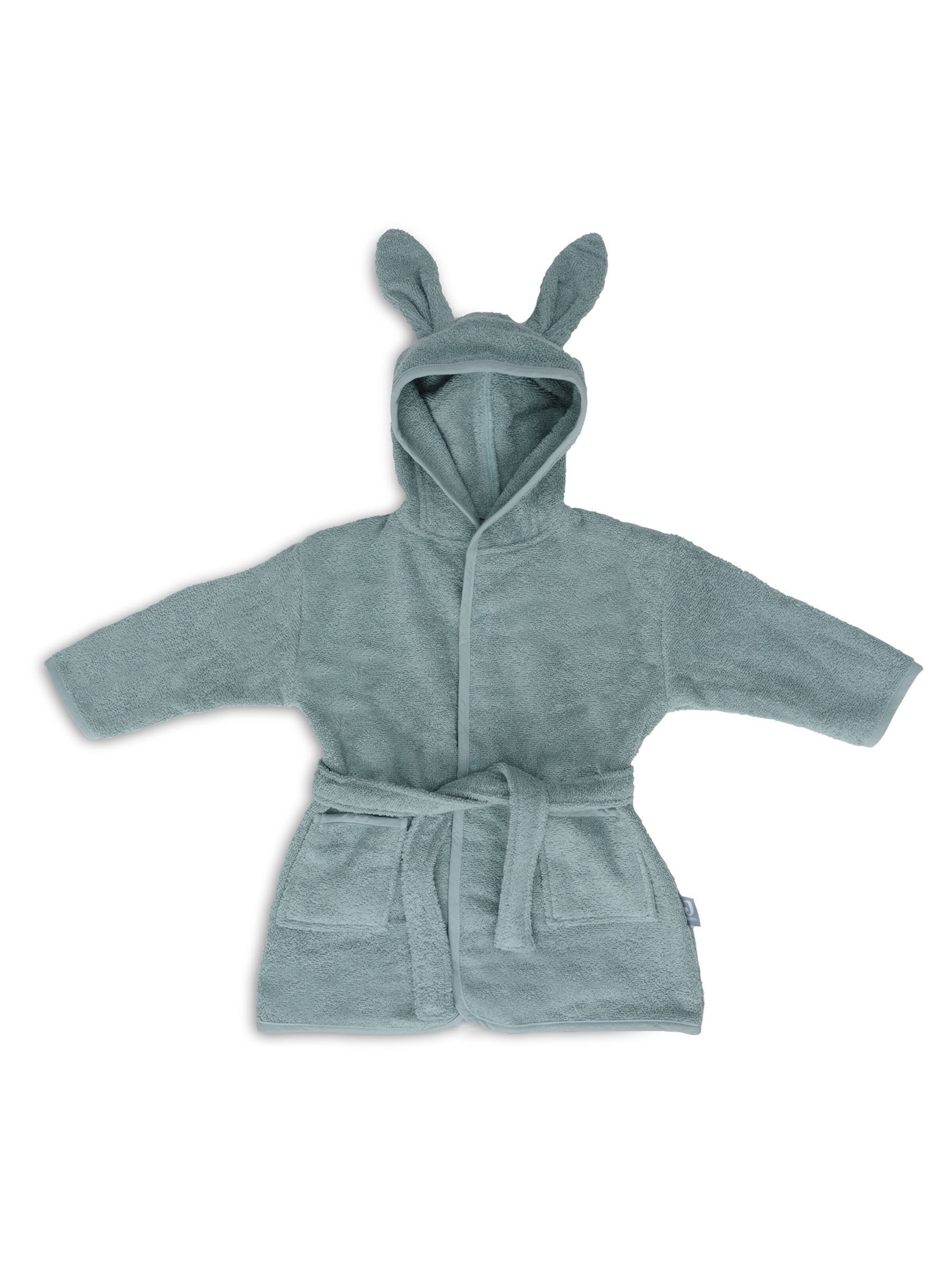 Jollein Bademantel in Grün: Vorderseite