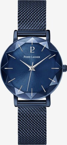 Montre à affichage analogique 'Multiples' Pierre Lannier en bleu : devant