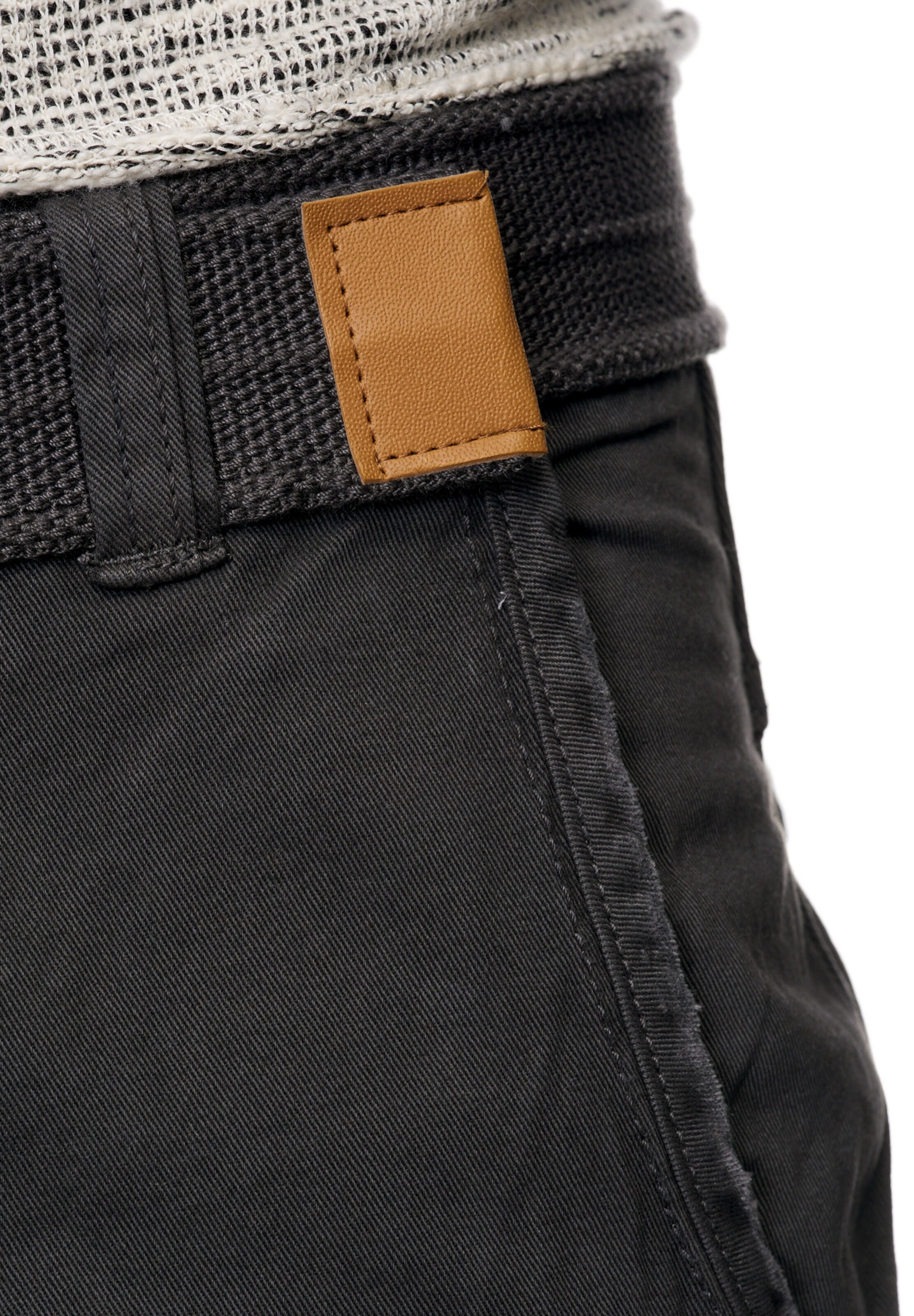 INDICODE JEANS Regular Hose ' William ' in Schwarz