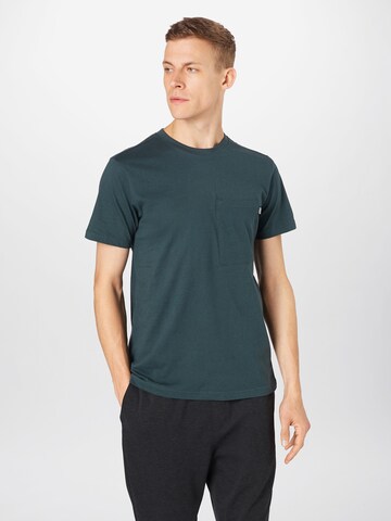 Urban Classics Regular fit Shirt in Green: front