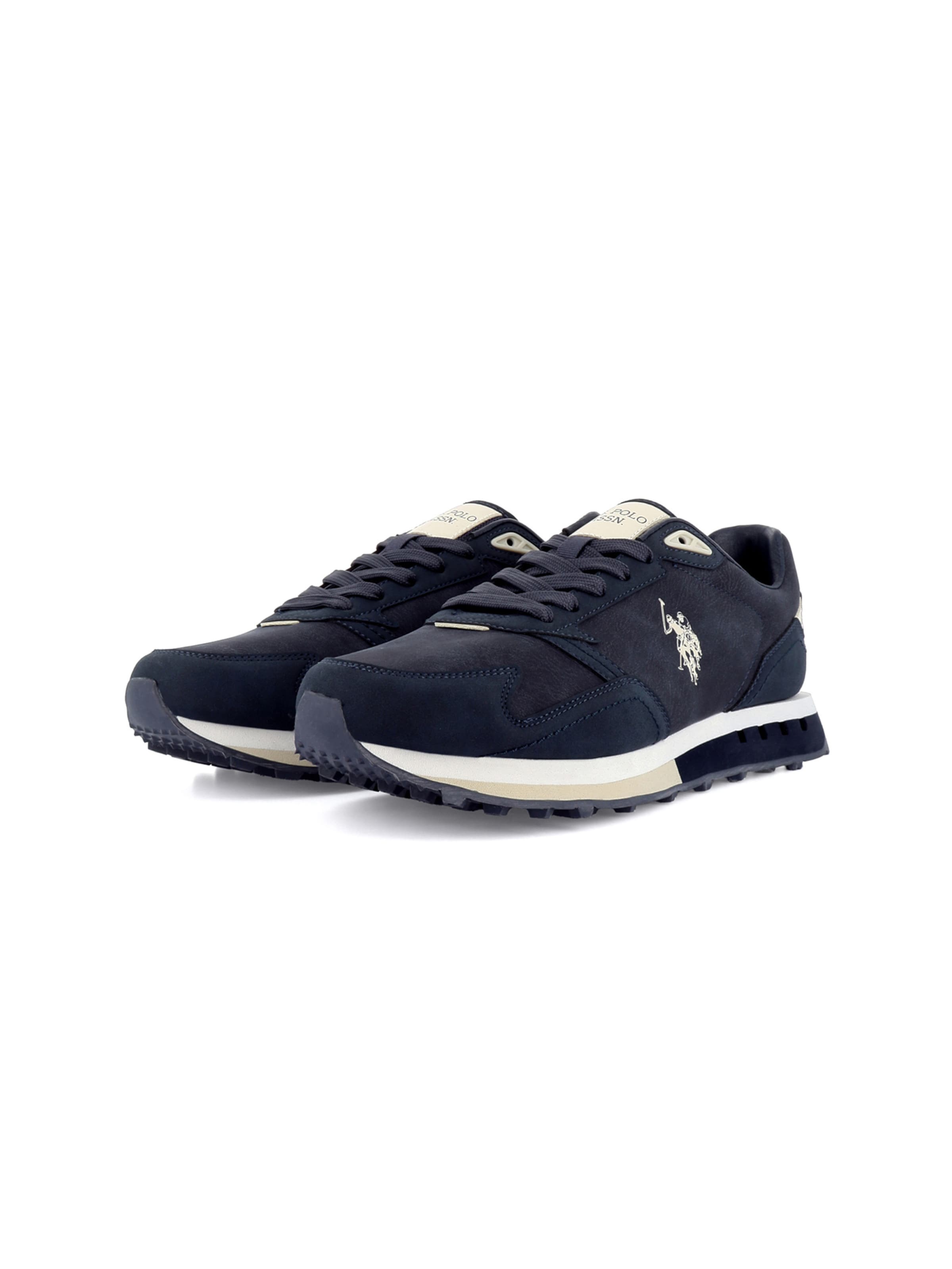Baskets basses 'April' US POLO ASSN. en bleu