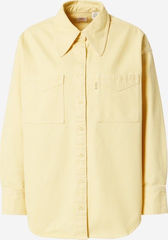 LEVI'S ® Blouse 'Jadon Denim Shirt' in Yellow: front