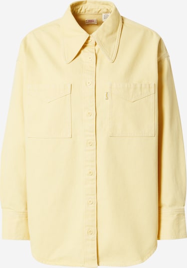LEVI'S ® Chemisier 'Jadon Denim Shirt' en jaune, Vue avec produit