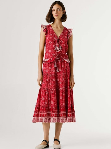 Pepe Jeans Skirt 'CANDELA' in Red