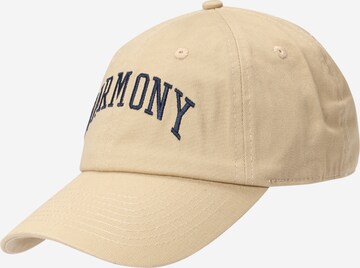 Casquette 'ASHTON' Harmony Paris en beige : devant