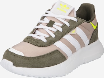 ADIDAS ORIGINALS Sneakers 'Retropy F2' in Brown: front