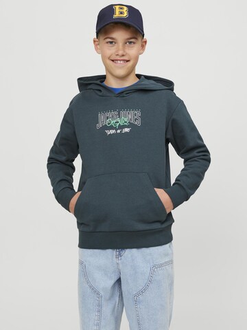 Jack & Jones Junior Sweatshirt 'Tribeca' in Groen: voorkant