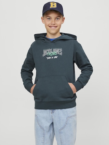 Jack & Jones Junior Sweatshirt 'Tribeca' in Grün: predná strana