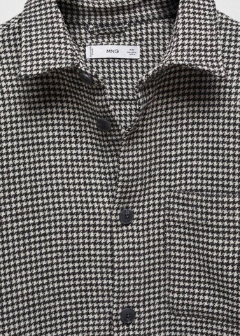 MANGO MAN Regular fit Button Up Shirt 'Udine' in Black