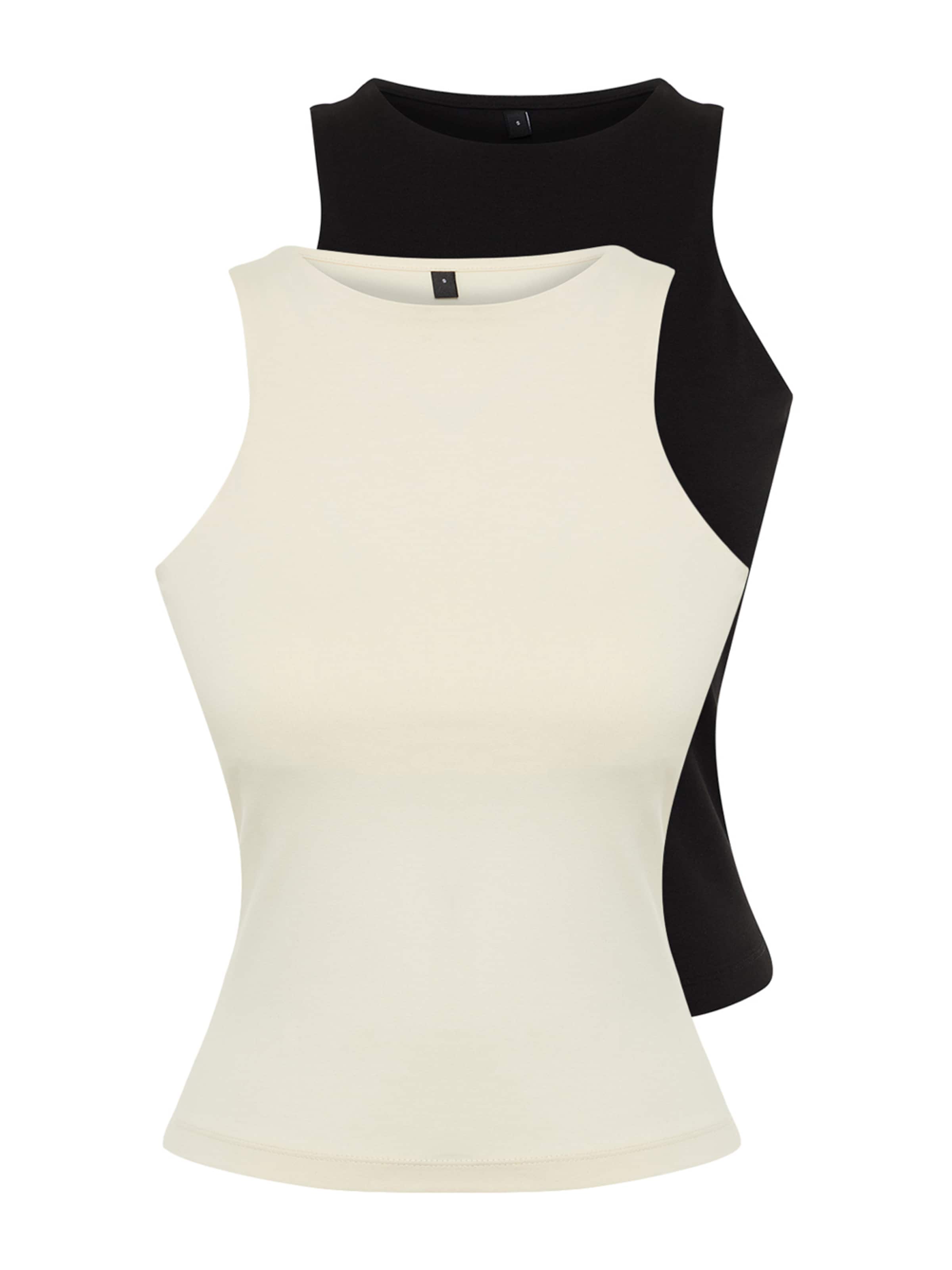 Trendyol Τοπ σε μαύρο: μπροστά