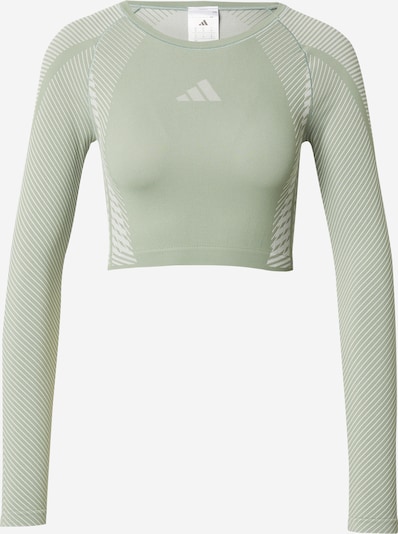 ADIDAS PERFORMANCE Tehnička sportska majica u zelena / bijela, Pregled proizvoda