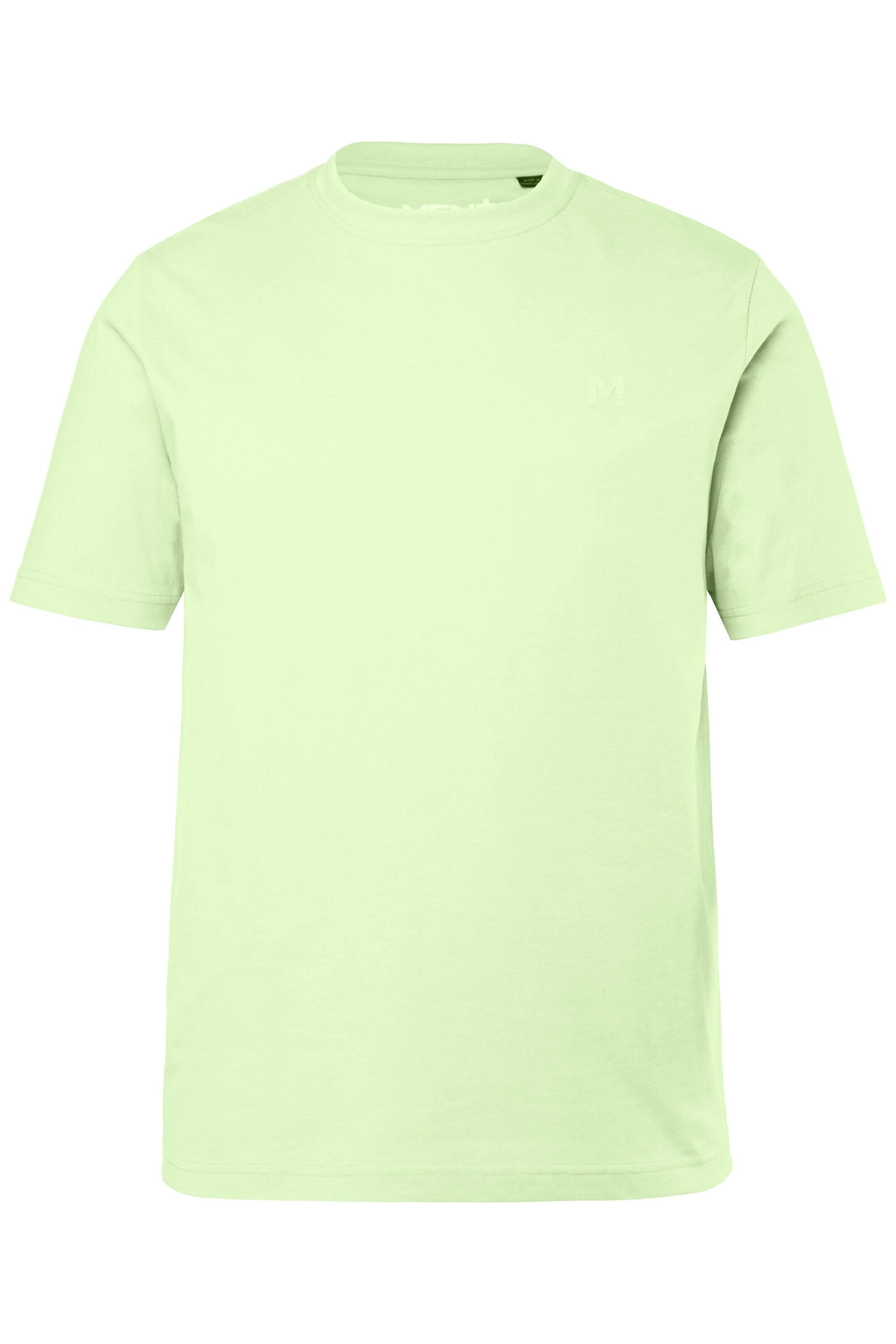 Men Plus Shirt in Green: front