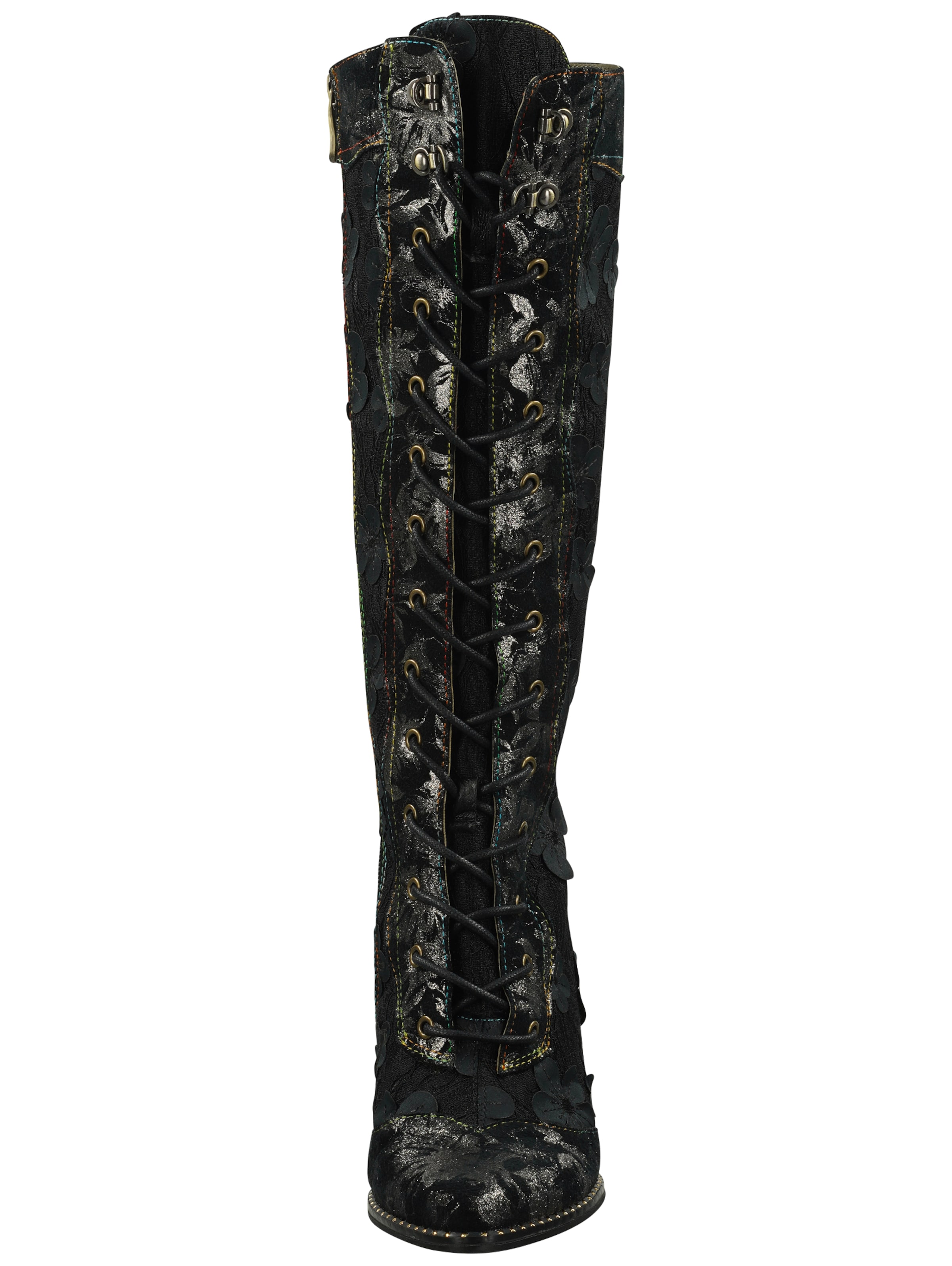 Laura Vita Schnürstiefel in Schwarz